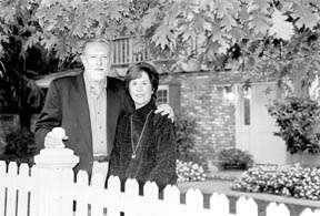 Chuck Geschke and his wife