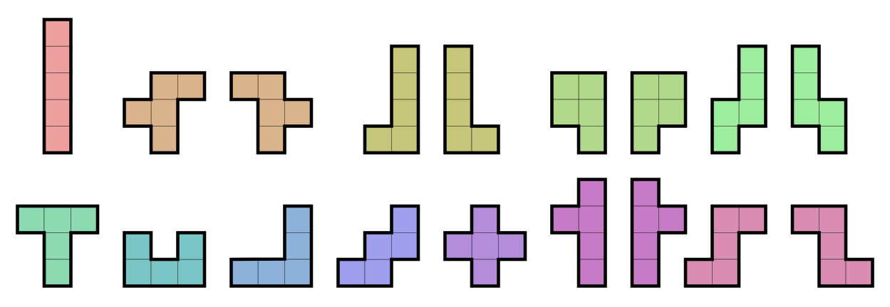 pentominoes